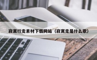开原寂寞行走素材下载网站（寂寞走是什么歌）